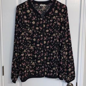 🌼🌸Floral Bomber jacket